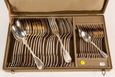 a lot of spoons and spoons in a box