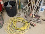 a lot of tools that are sitting on the floor