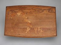 Émile GALLÉ (1846-1904) Charmante table volante ou travaille… (photo 6)