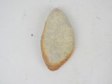 a piece of bread that is laying on a table
