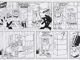 an image of a comic strip with cartoon characters in it