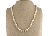 gros plan d'un collier sur un mannequin mannequin