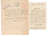 un gros plan d'un morceau de papier sur lequel on a écrit