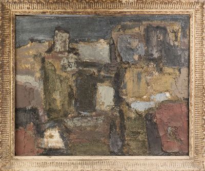 José DIAZ (1930-1990), "Nature morte", huile sur toile signé…