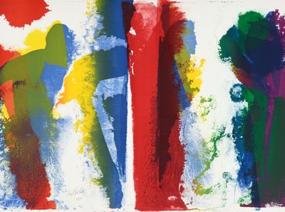 une image représentant un tableau où figure un groupe de personnes de différentes couleurs