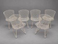 Harry BERTOIA (1915-1978) - KNOLL INTERNATIONAL Six chaises … (photo 2)