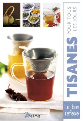 la couverture d'un livre sur laquelle figurent une tasse de thé et une passoire à thé