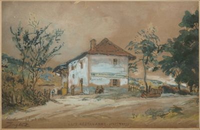 JONGKIND Johan-Barthold, 1819-1891, Café restaurant Silvin, …