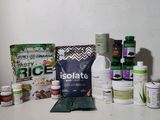many different types of products that are on the table