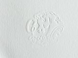 the logo of a horse is shown on a white towel