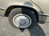 a car that is parked on the side of the road
