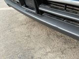 a close up of the front bumper of a car