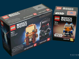 une boîte de Lego contenant une figurine Lego