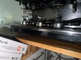 a coffee machine that is sitting on top of a counter
