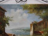a picture of a painting hanging on a wall