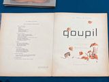 a book open to a page with a picture on it