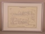a picture of a picture of a drawing of a train