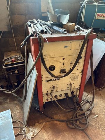 Poste à souder Tig Sarazin Tig 64.03, alternatif, ancien