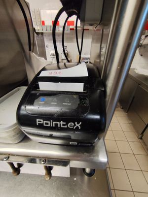 Trois imprimantes à tickets POINTEX.