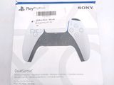 the box is white and has a black game controller in it