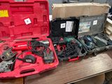 a lot of tools that are sitting on a table