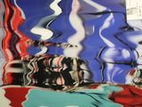 a picture of a painting on the wall of a building