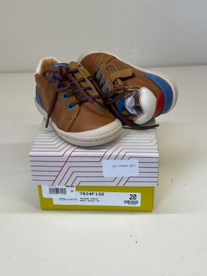 Paire DE Chaussures Enfant Franco Romagnoli Texano Cuoio Tai…