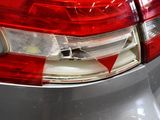 a close up of a car ' s tail light and tail light