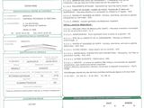 a close up of a document with a barcode on it