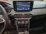 a car dashboard with a steering wheel and a dash board