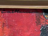 a picture of a painting on the wall of a building