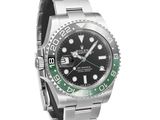 rolex gmt - master ii green bezel black ceramic bezel
