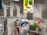 many items on the shelves in the store