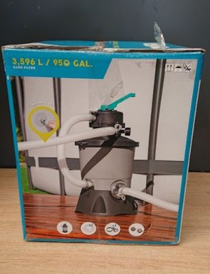 Filtre à sable / pompe de filtration pour piscine jusqu'à 18…