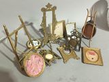 a pile of assorted items sitting on a table