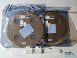 two reels of film sitting on top of each other