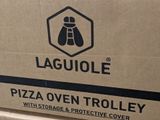a box of pizza sitting on top of a table