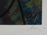 a picture of a picture of a painting with a chain on it