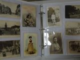 a book with pictures of people and buildings on it