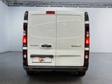 a white van that is parked in a garage