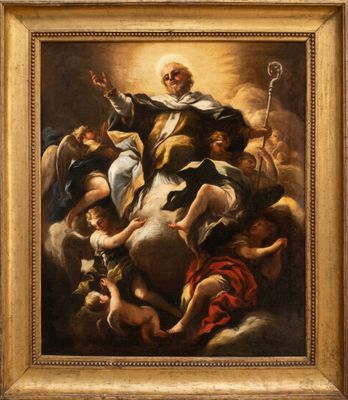 Luca Giordano (Naples, 1634 - 1705) Attribué - Gloire de sai…