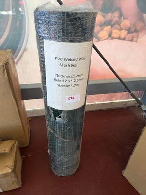 a picture of a roll of wire mesh on a table