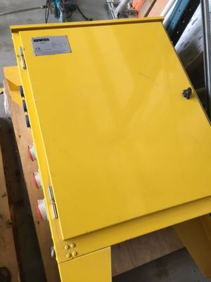 a yellow box that is sitting on top of a table