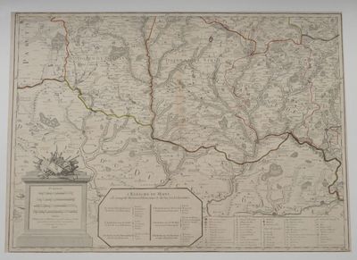 JAILLOT (Alexis-Hubert) L'Evesché du Mans. Paris, Jaillot, 1…