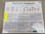 a box with instructions on the inside of it