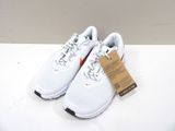 men ' s nike air max white / black / orange size 11 5