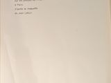 an open book with a black and white picture on it