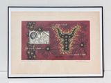 an image of a picture of a picture of a bull with stars
