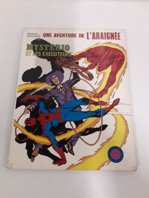 la couverture d'une bande dessinée représentant un homme à cheval