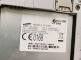 a close up of the back of a cell phone